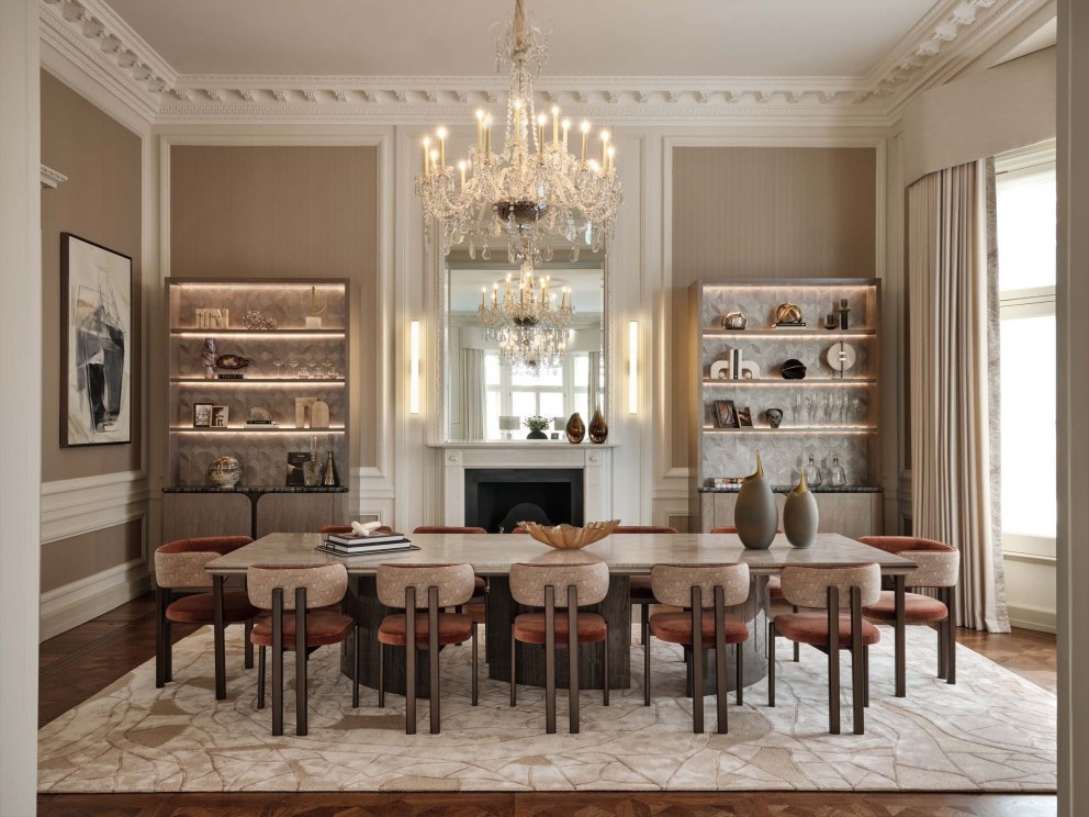 Knightsbridge Historical Apartment  | Dining Room  | Interior Designers